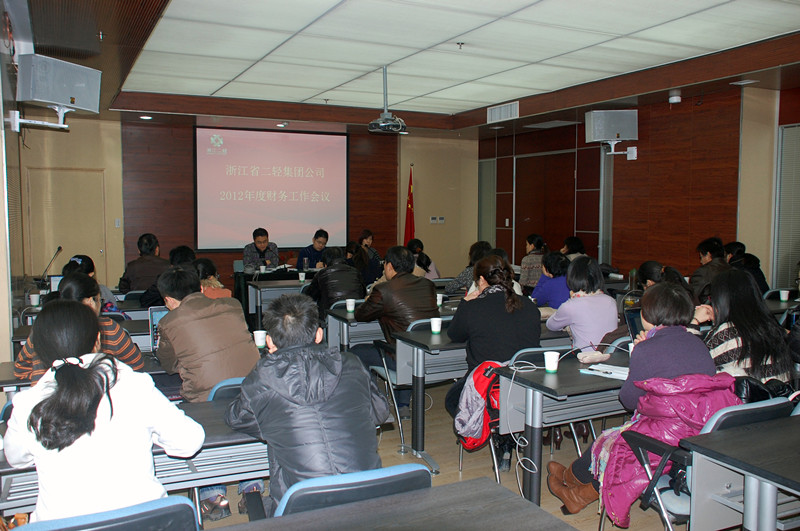 集團(tuán)公司召開2012年度財務(wù)工作會議
