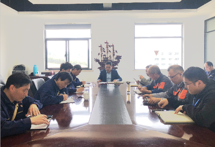 申達(dá)公司黨委學(xué)習(xí)傳達(dá)貫徹黨的十九屆五中全會(huì)精神