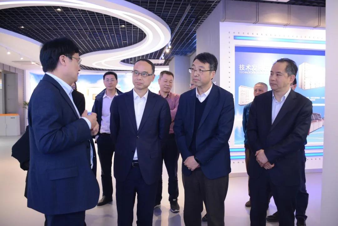 省國(guó)資委副主任、黨委委員姜揚(yáng)劍一行赴國(guó)瑞科技調(diào)研座談