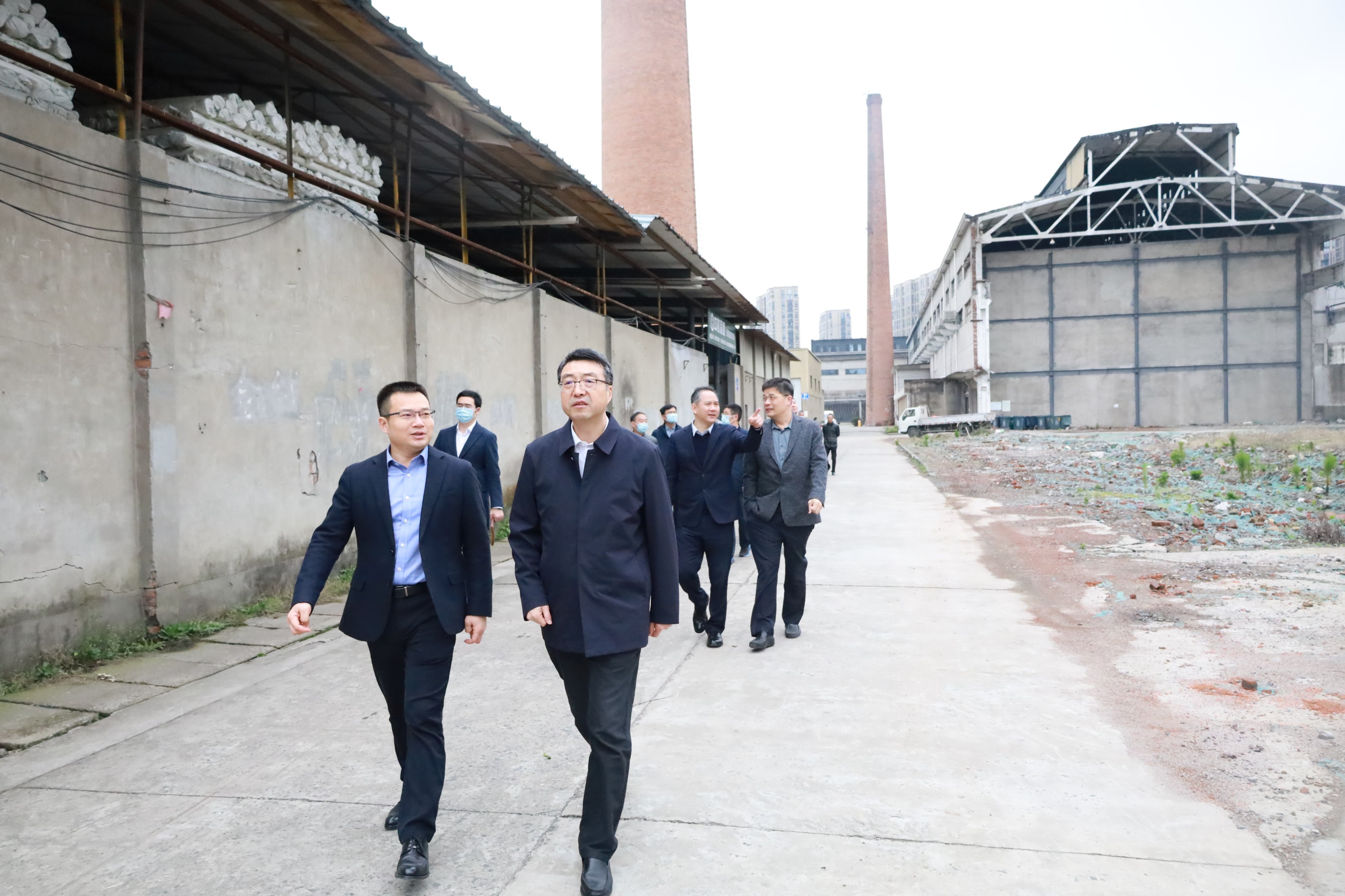 吳敏赴信聯(lián)產(chǎn)業(yè)園調(diào)研指導